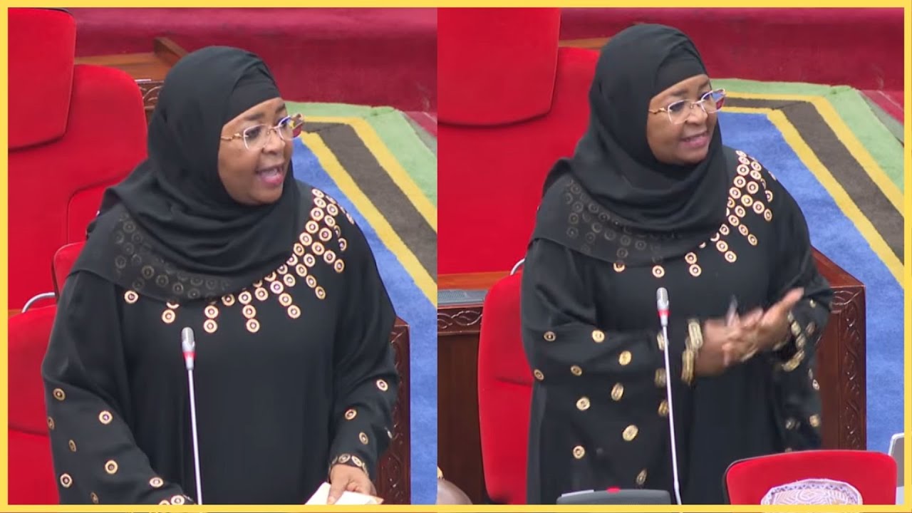 UTAPENDA: MBUNGE MAMA SALMA KIKWETE AKICHANGIA HOTUBA YA RAIS BUNGENI LEO...