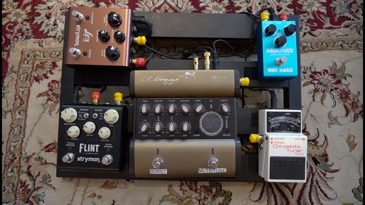 My Acoustic Pedalboard