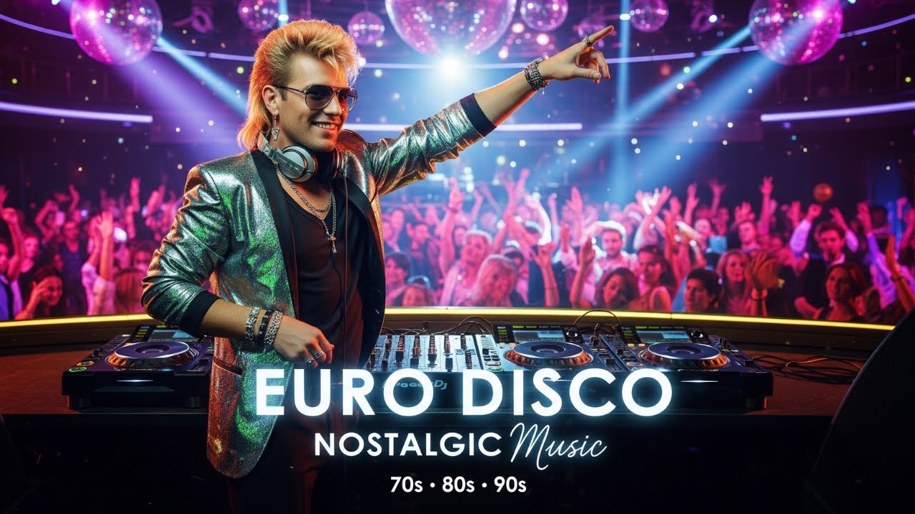Neon Synth Euro Disco Waves 1980s | High-Energy Retro Dance Mix for Club Nights ⚡ LV75