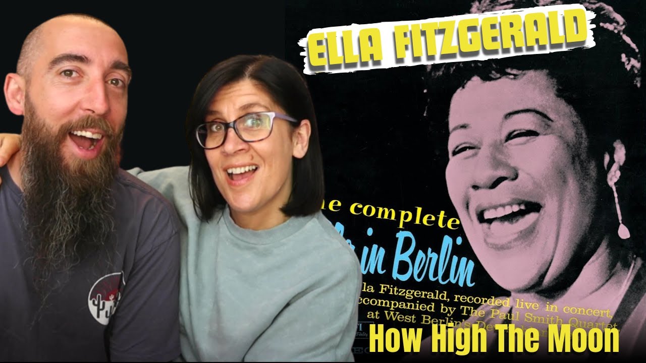 Ella Fitzgerald - How High The Moon (Live At Berlin, 1960) (REACTION) with my wife