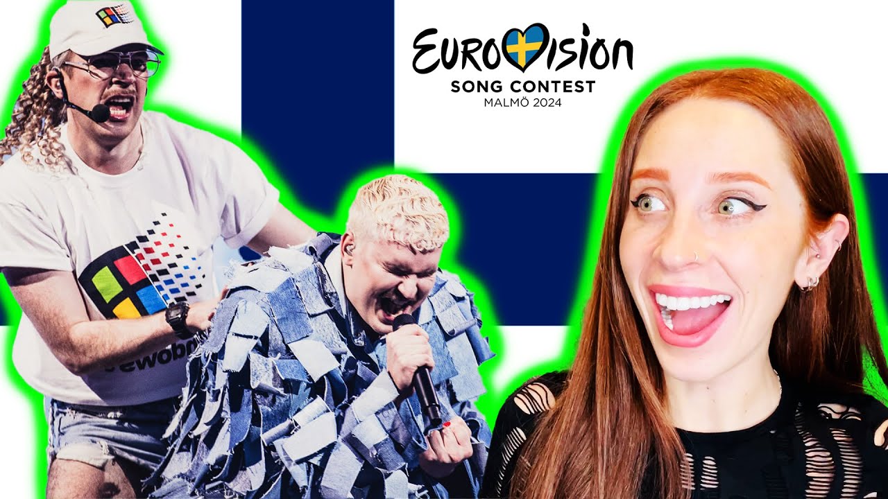 LET'S REACT TO FINLAND'S SONG FOR EUROVISION 2024 // WINDOWS95MAN 
