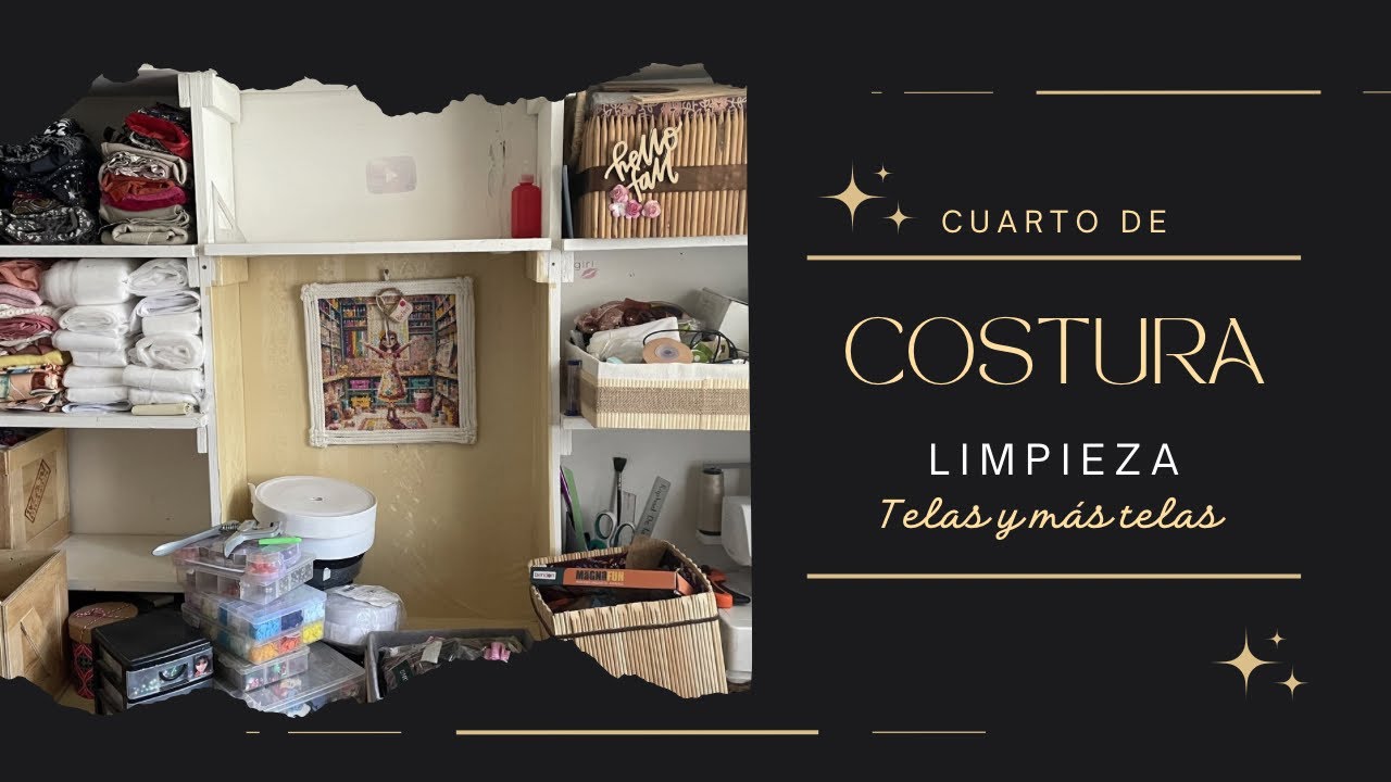 Organización del Cuarto de manualidades |  Limpieza y Depuración 