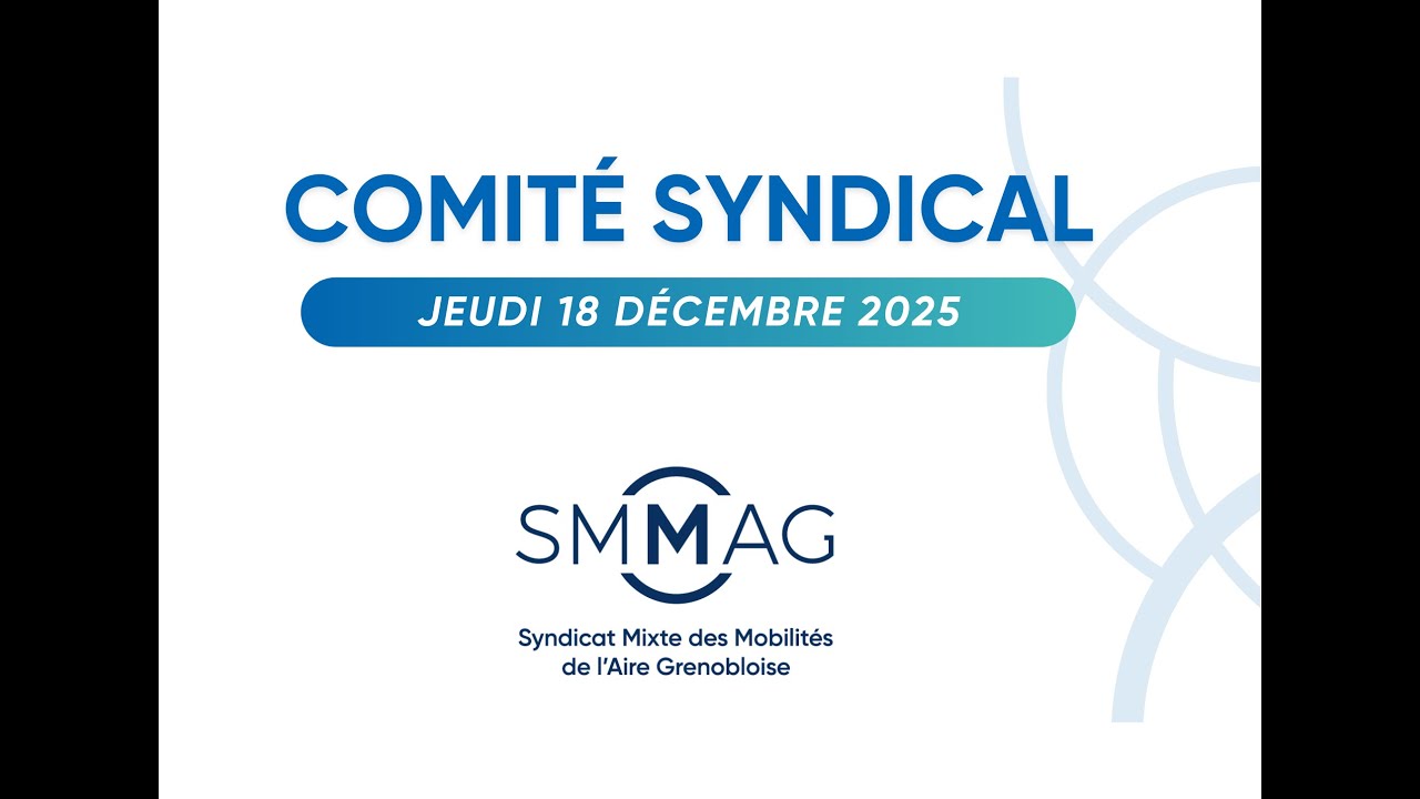 Comit&eacute; syndical du SMMAG : jeudi 18 d&eacute;cembre 2025 &agrave; 9h00