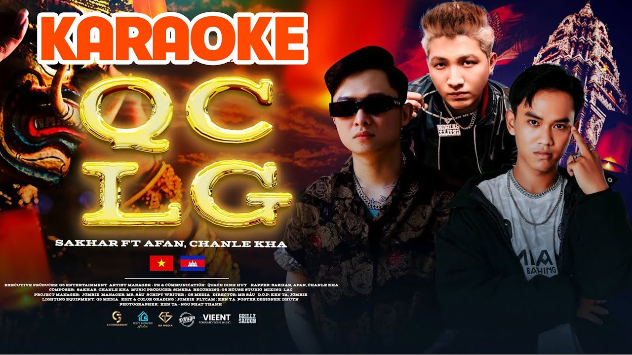 Karaoke QCLG BẢN GỐC ~~ SAKHAR ft AFAN xx LE CHANKHA