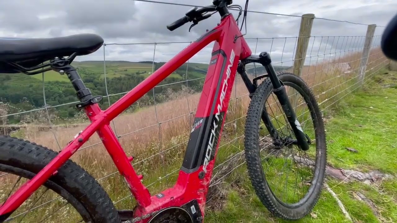 Rock Machine Storm . 200km review at The Elan Valley.