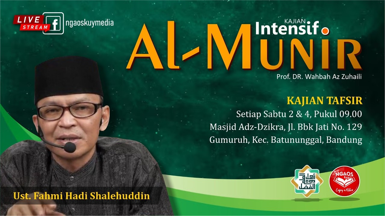 [LIVE 070326] Kajian Tafsir al-Hadid - Penjelasan Ayat (Bagian 1) | Ustadz Fahmi Hadi Shalehuddin