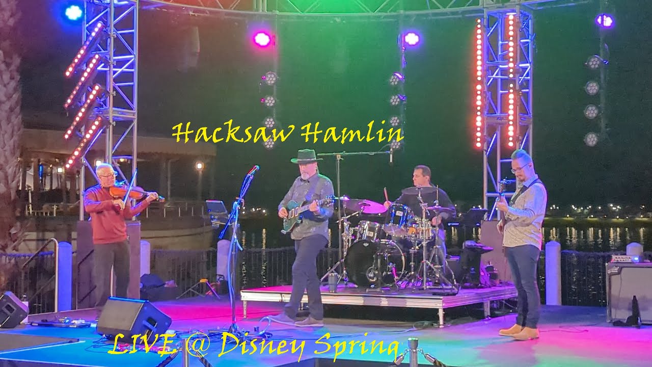Live Show of Hacksaw Hamlin @ Disney Springs.