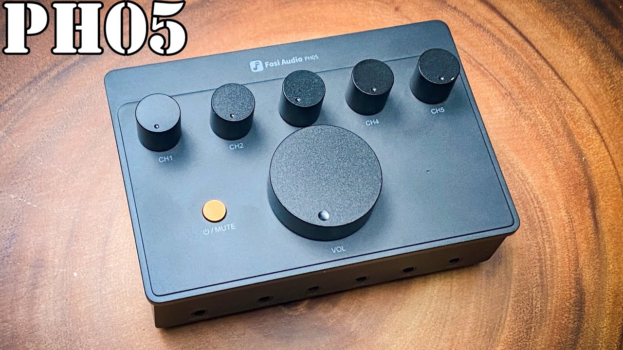 Fosi Audio PH05 Headphone Amplifier Review