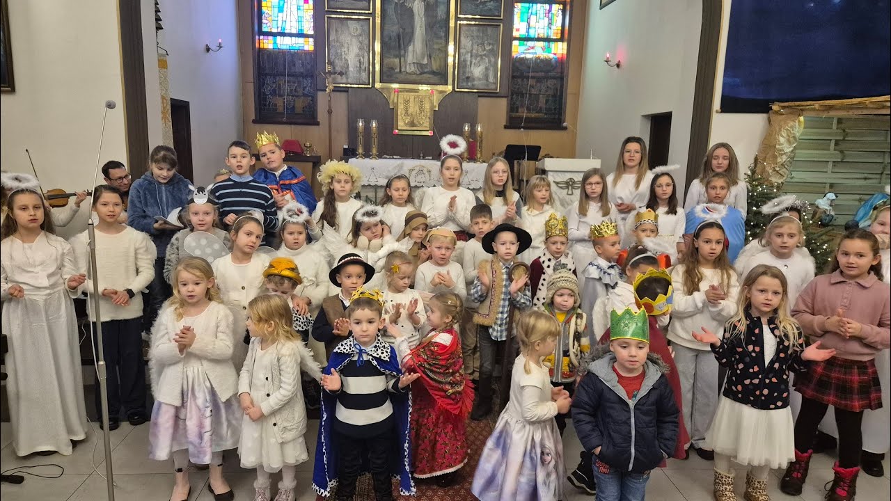Kolędy w wykonaniu dzieci z parafii Św. Jacka w Mysłowicach Morgach - 26.12.2025r.