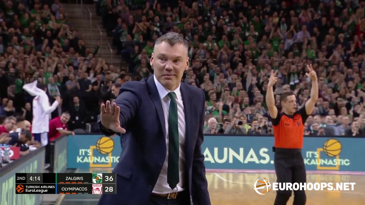 Zalgiris Kaunas - Olympiacos Piraeus 94-69: KC Rivers (4 3-pointers)