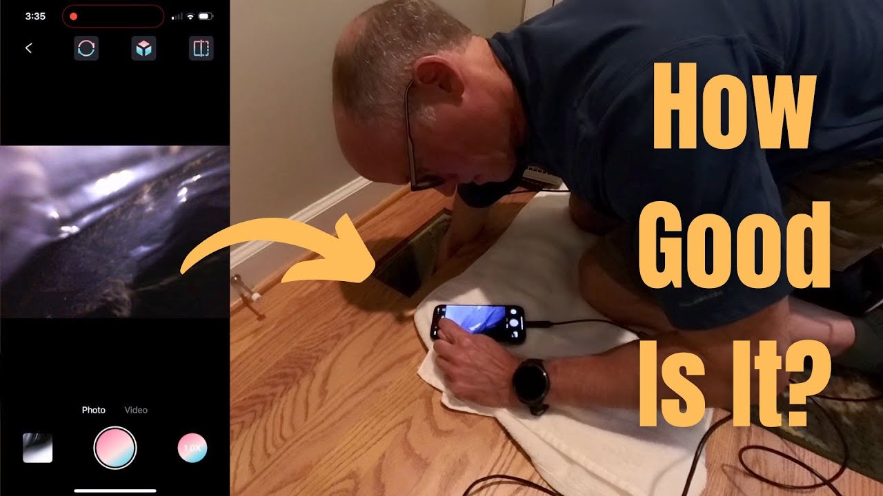 Endoscope Camera with Light, 1920P HD | 16.4ft Snake Cable for Android, iPhone