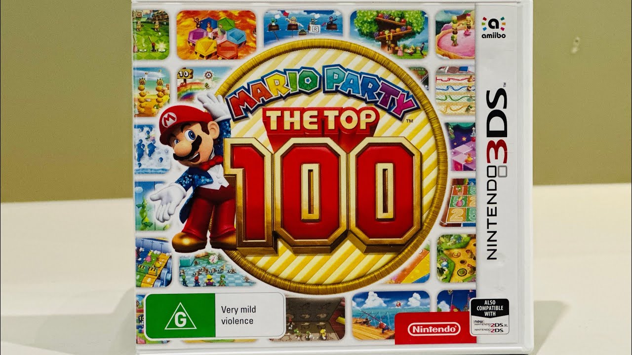 Mario Party The Top 100 Nintendo 3DS 2DS XL 4SR Studio #mario #supermario #videogames #nintendo #3d
