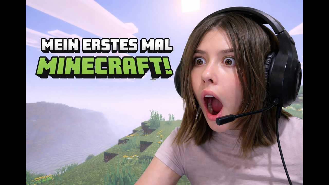 MEIN ERSTES MAL MINECRAFT!!!
