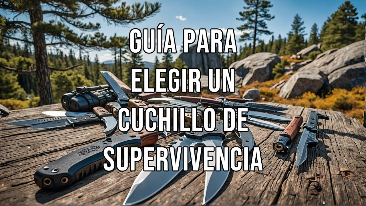 Gu&iacute;a para elegir un cuchillo de supervivencia