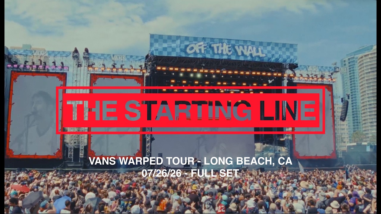 The Starting Line - 2026 Warped Tour Long Beach (Full Set)