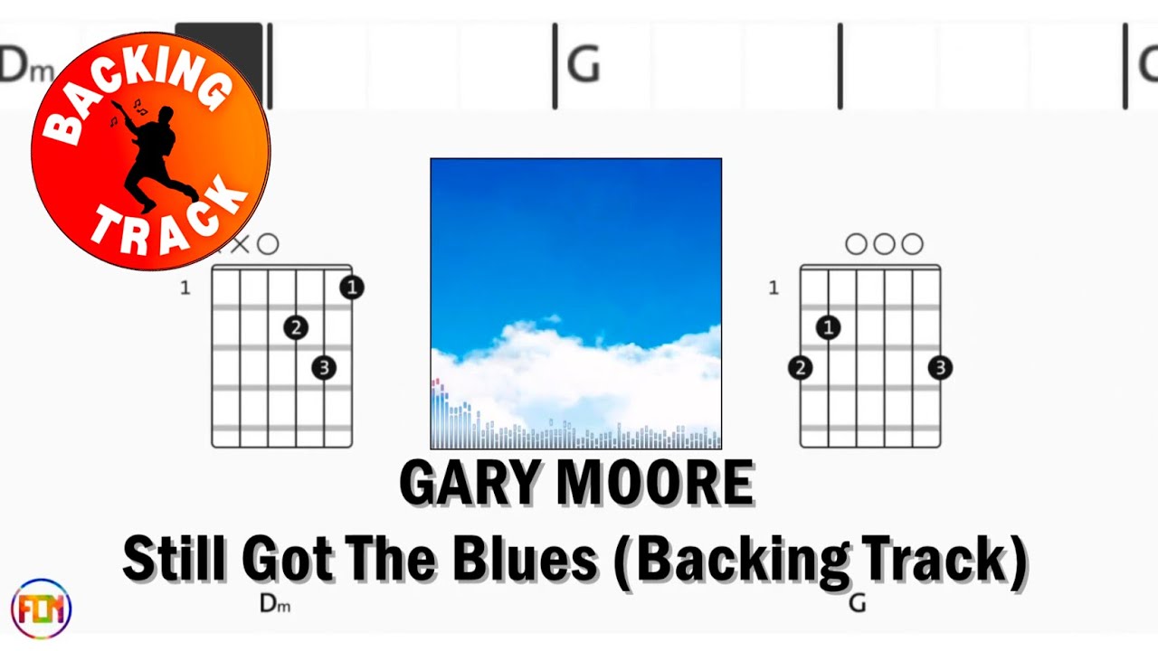 Gary Moore - Still Got The Blues • Backing Track | Scrolling Guitar Chords & Lyrics