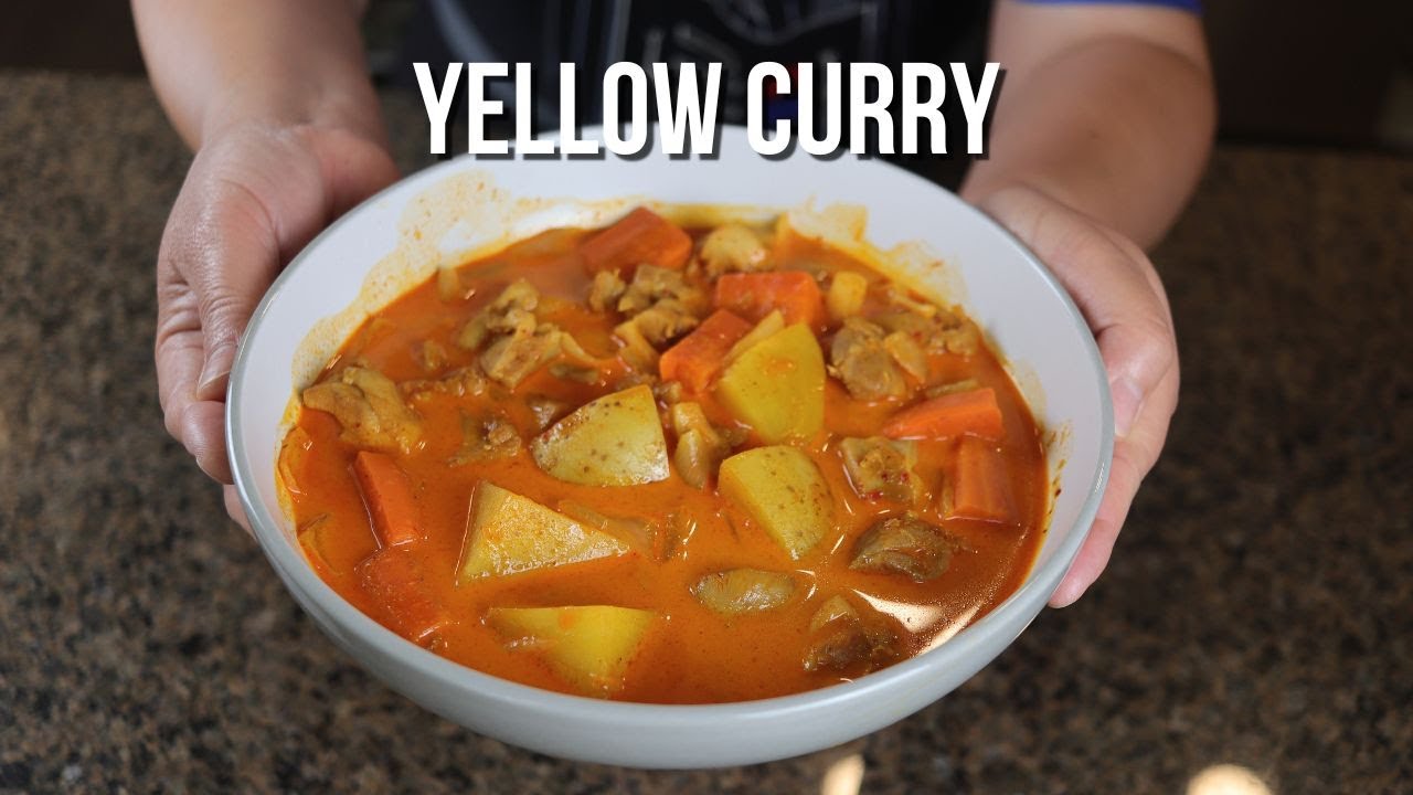 Easy Thai Yellow Curry with Chicken | Creamy Coconut Curry at Home