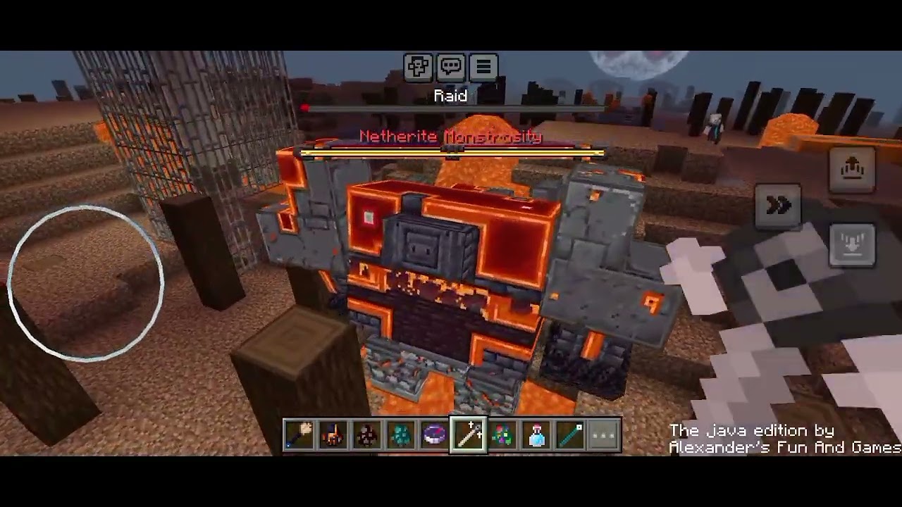 Old Netherite Monstrosity vs 