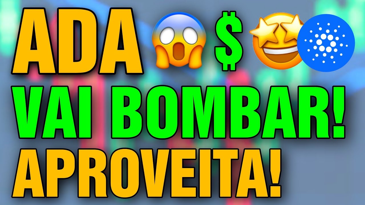 ADA CARDANO VEM BOMBA! NOVA NOTICIA PROMISSORA DE ULTIMA HORA! CRIPTOMOEDA VAI SUBIR MUITO! CORRE!