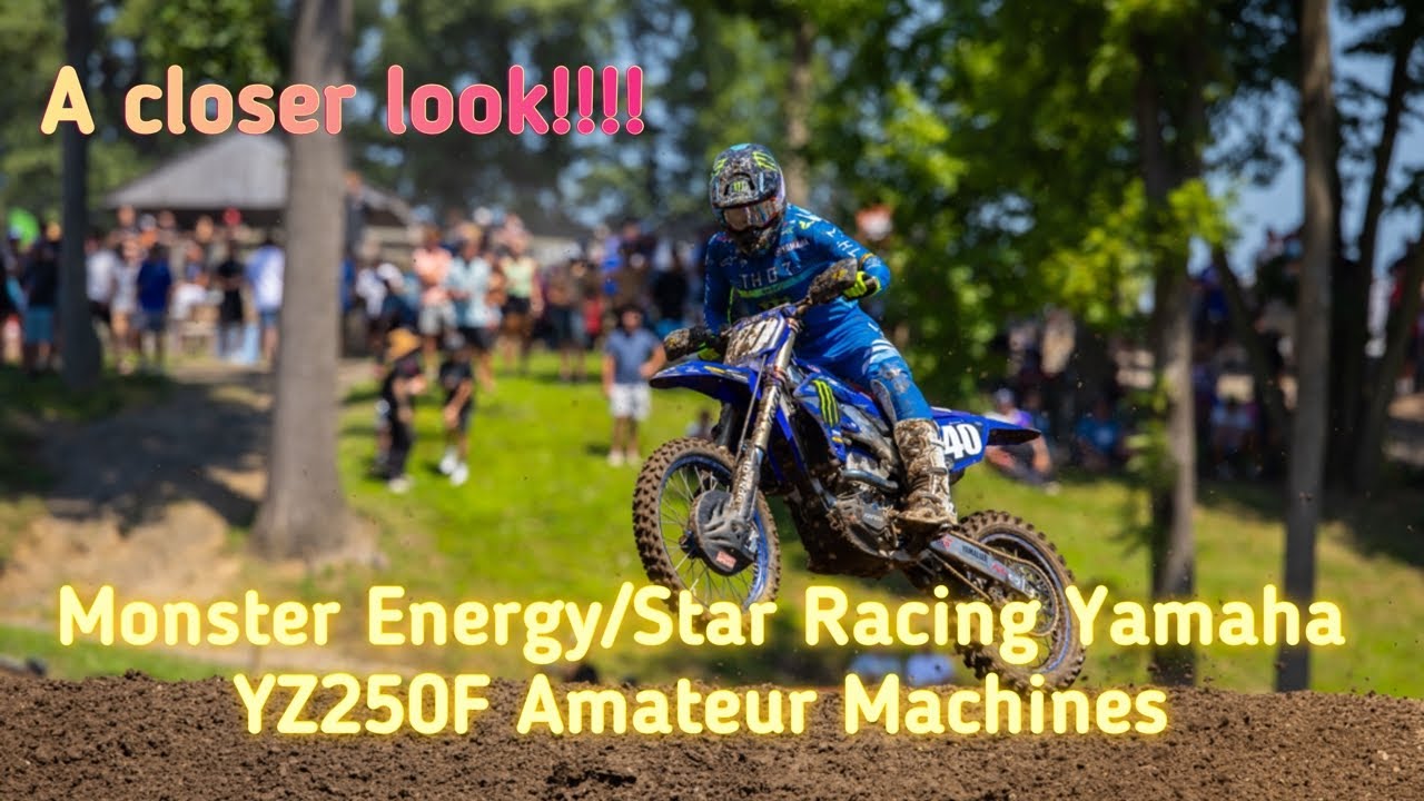 Inside The Monster Energy Star Racing Yamahas Of Caden Dudney and Carson Wood