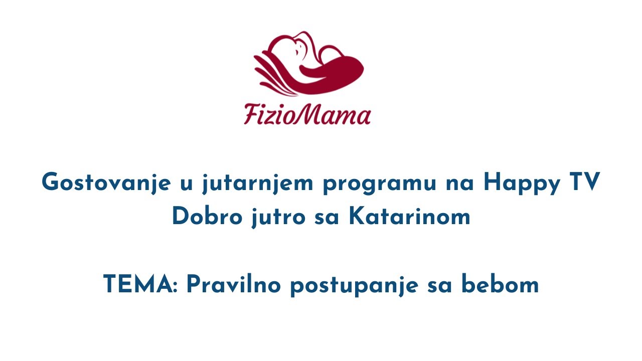 Gostovanje u jutarnjem programu - Dobro jutro sa Katarinom