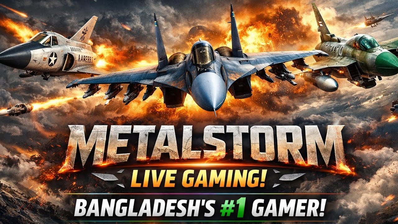 METALSTORM LIVE 🔴 | Ultimate Fighter Jet Dogfight ✈️ F-106 vs MiG-23 | Cinematic Air Combat