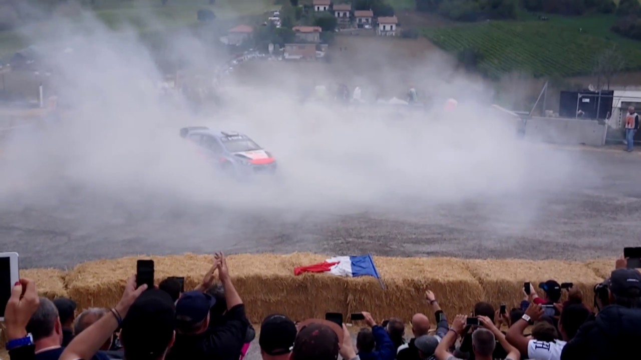 Thierry Neuville Rallylegend 2017 donuts