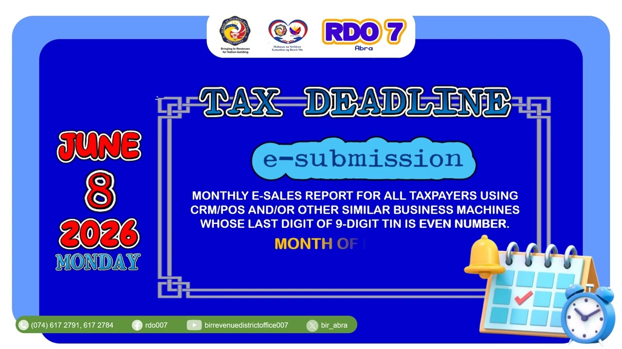 --- TAX DEADLINE REMINDER ---