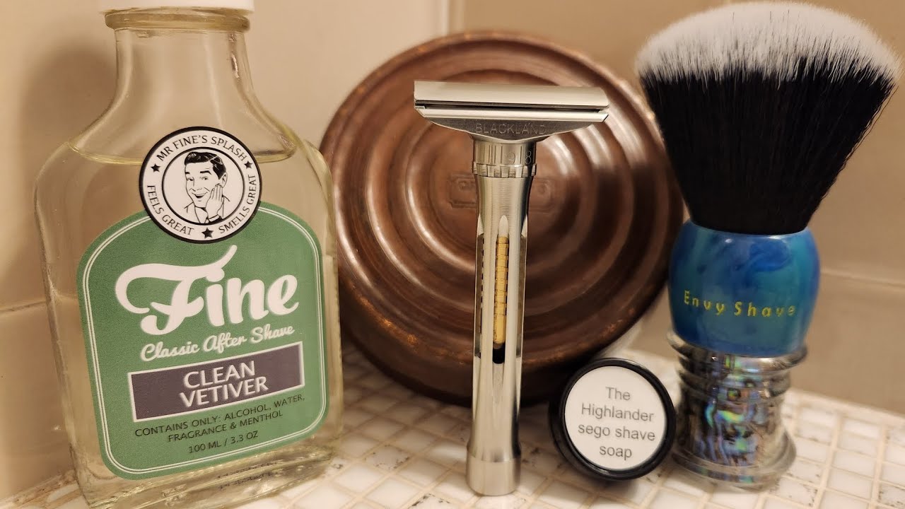 Third use of The Blackland Osprey ~ The Highlander Shaving Soap by Zingari Man