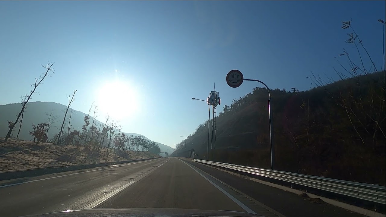20211205 상주영천고속도로 낙동JC-영천JC(2배속)