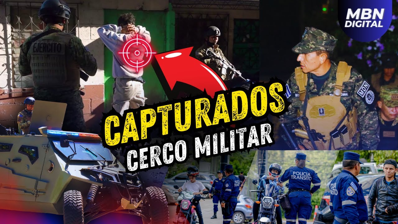 Militares y Policías de Bukele Obtienen Primeras Capturas Mientras Siguen en Busca de HOMBOYS