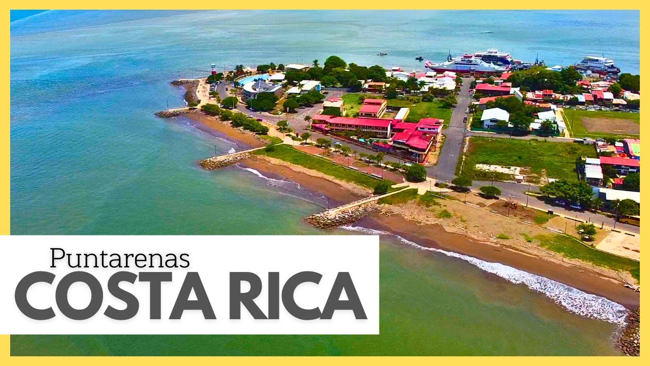 COSTA RICA PUNTARENAS in Drone 4K