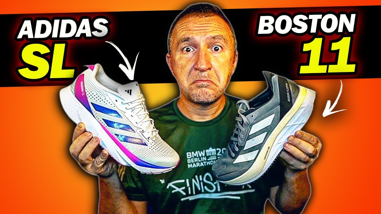 👉 Cuáles son las 𝗗𝗜𝗙𝗘𝗥𝗘𝗡𝗖𝗜𝗔𝗦 entre las ADIDAS Adizero SL y las BOSTON 11
