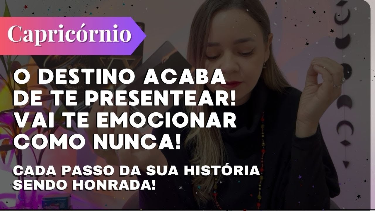 CAPRICÓRNIO✨UMA CHEGADA QUE TE EMOCIONA🥹O DESTINO ACABA DE TE PRESENTEAR🔥