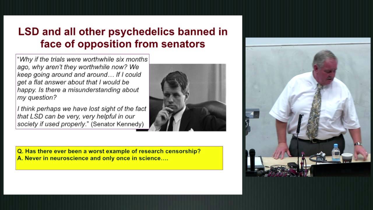 Prof David Nutt: Putting Neuroscience at the Centre of Drug Policy