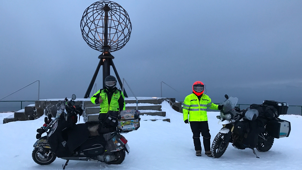 VESPA EXTREME: NORDKAPP 2017 (winter)