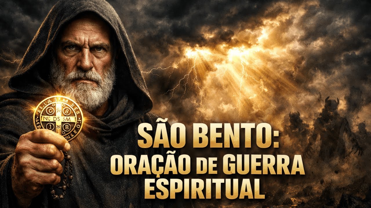 ORAÇÃO FORTE DE SÃO BENTO  Quebra Toda Inveja, Olho Gordo e Maldição Proteção Imediata