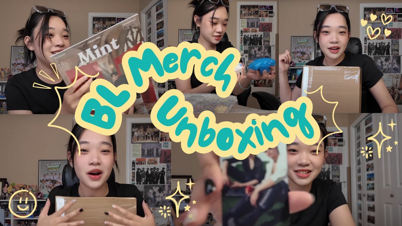 Распаковка BL Merch (GMMTV, Boss, Smart&Boom)