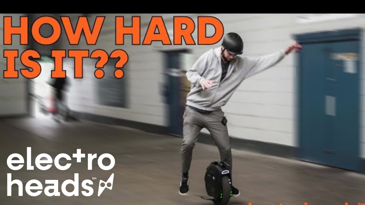 First time riding an electric unicycle: How hard can it be?!