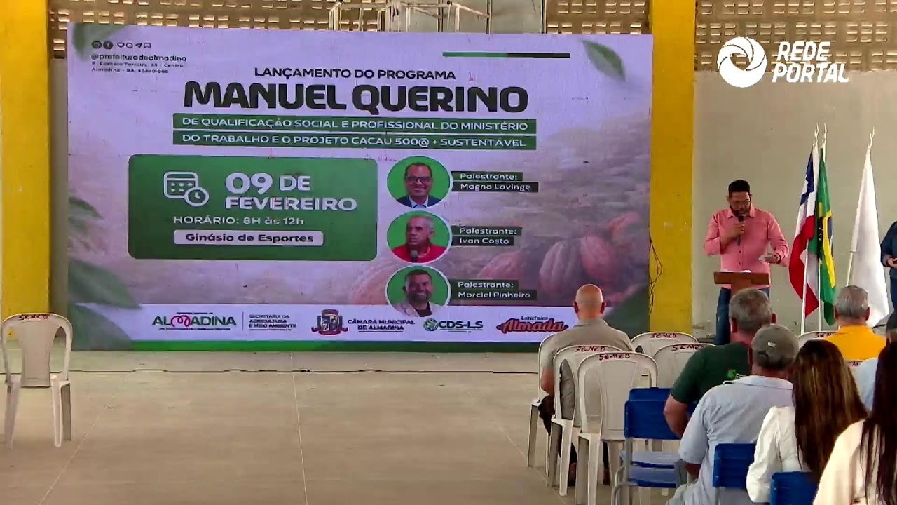 Lançamento do Programa Manuel Querino - Almadina Ba - 09/02/2026