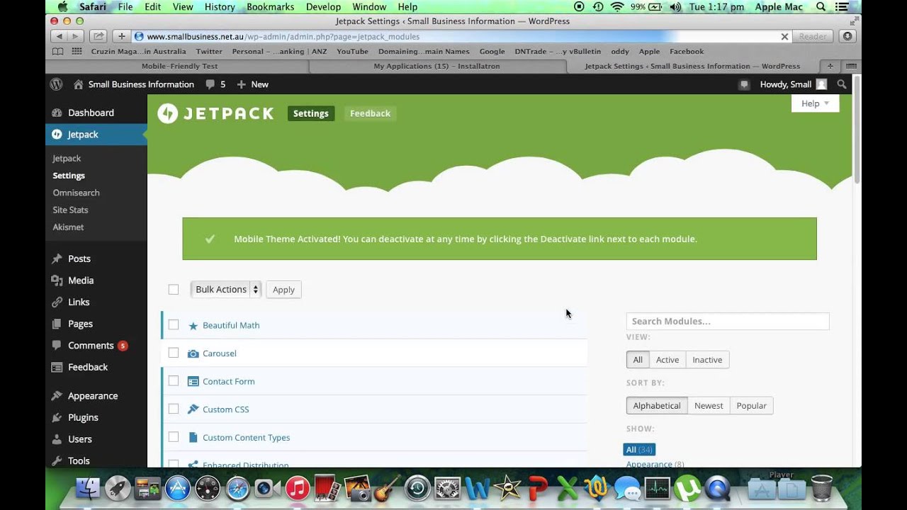 WordPress Mobile Plugin