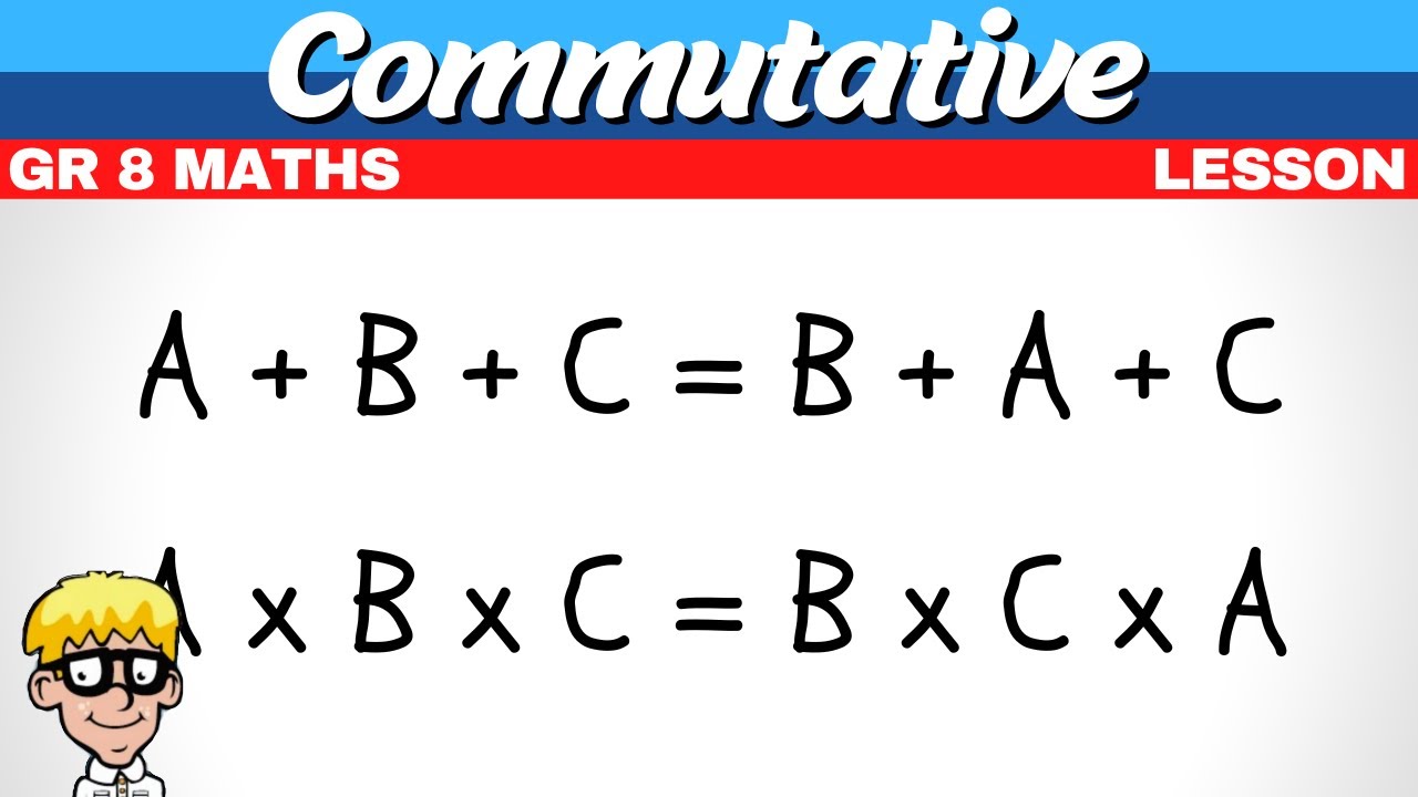 Commutative Property Grade 8