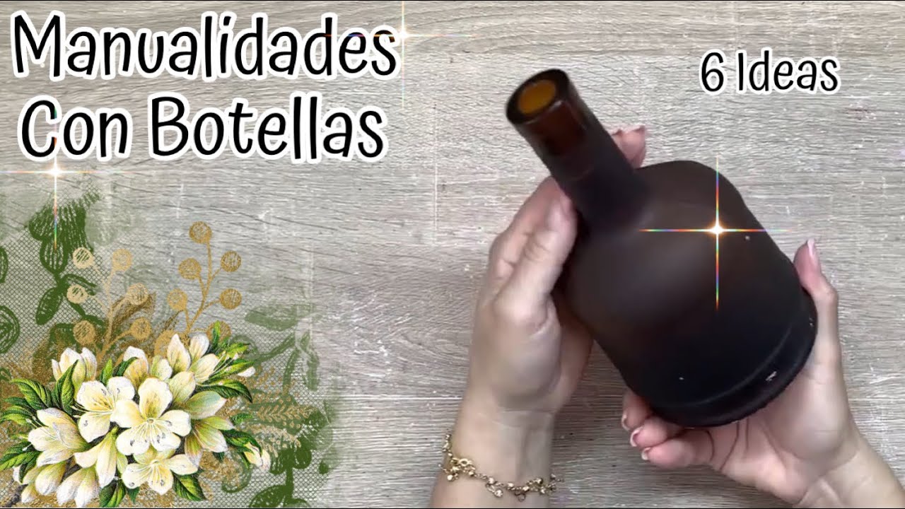 Lindas Ideas para Decorar Regalar o Vender ♥️ Ideas con Botellas Reciclados  / Suchadiy