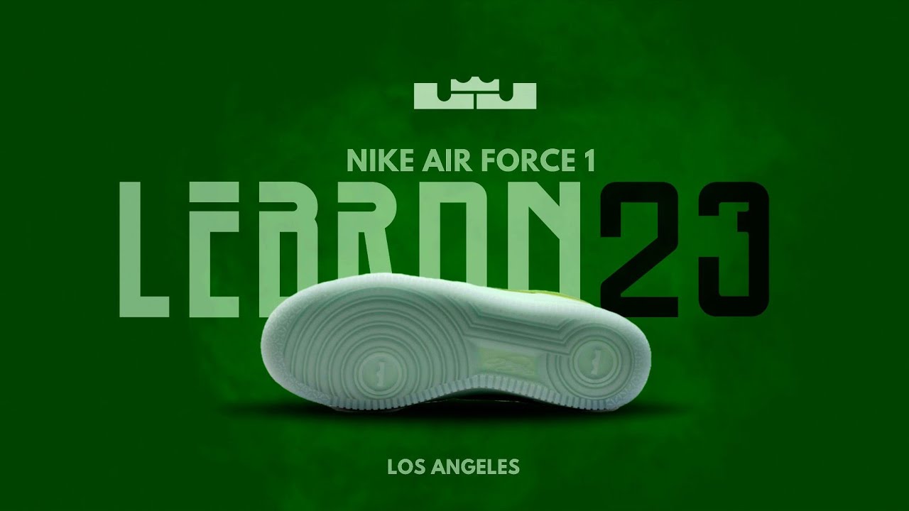 LeBron James x Nike Air Force 1 &ldquo;LeBron 23&rdquo; &ndash; First Look at the Bold New Design