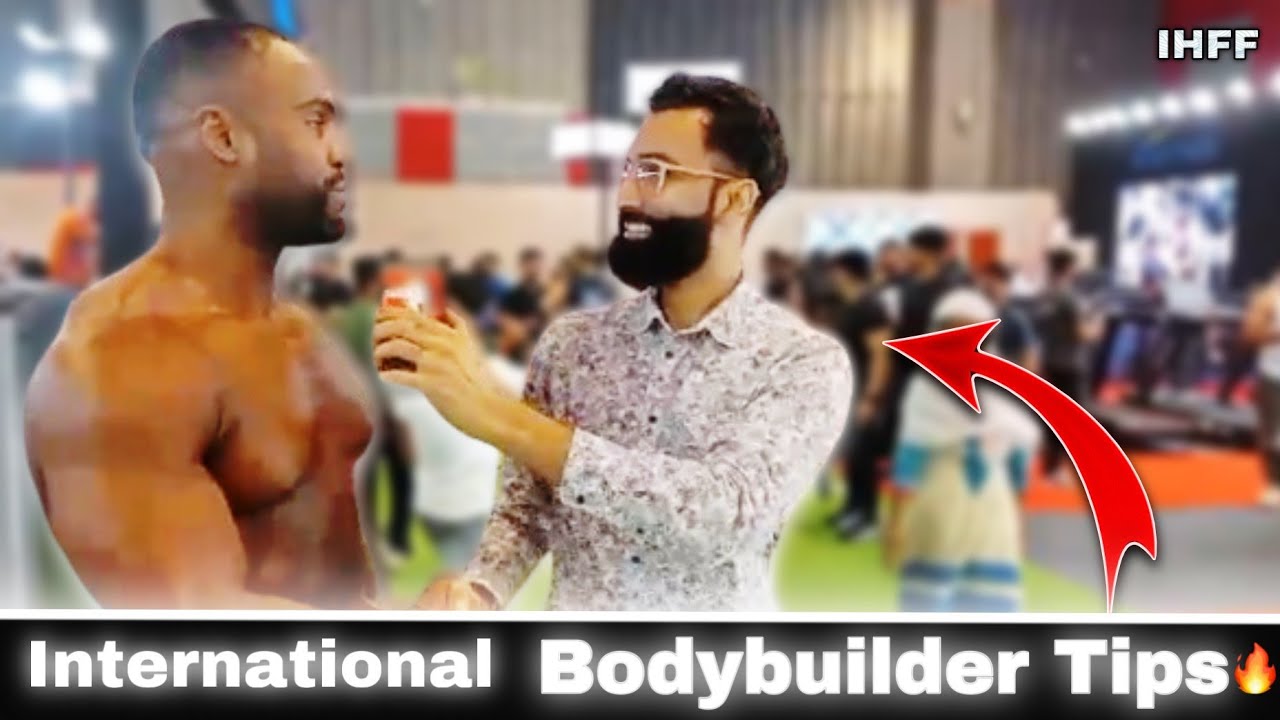 African Bodybuilder loves Indian Hospitality || IHFF 2024 || Indian Body Building || #kuchtobolo