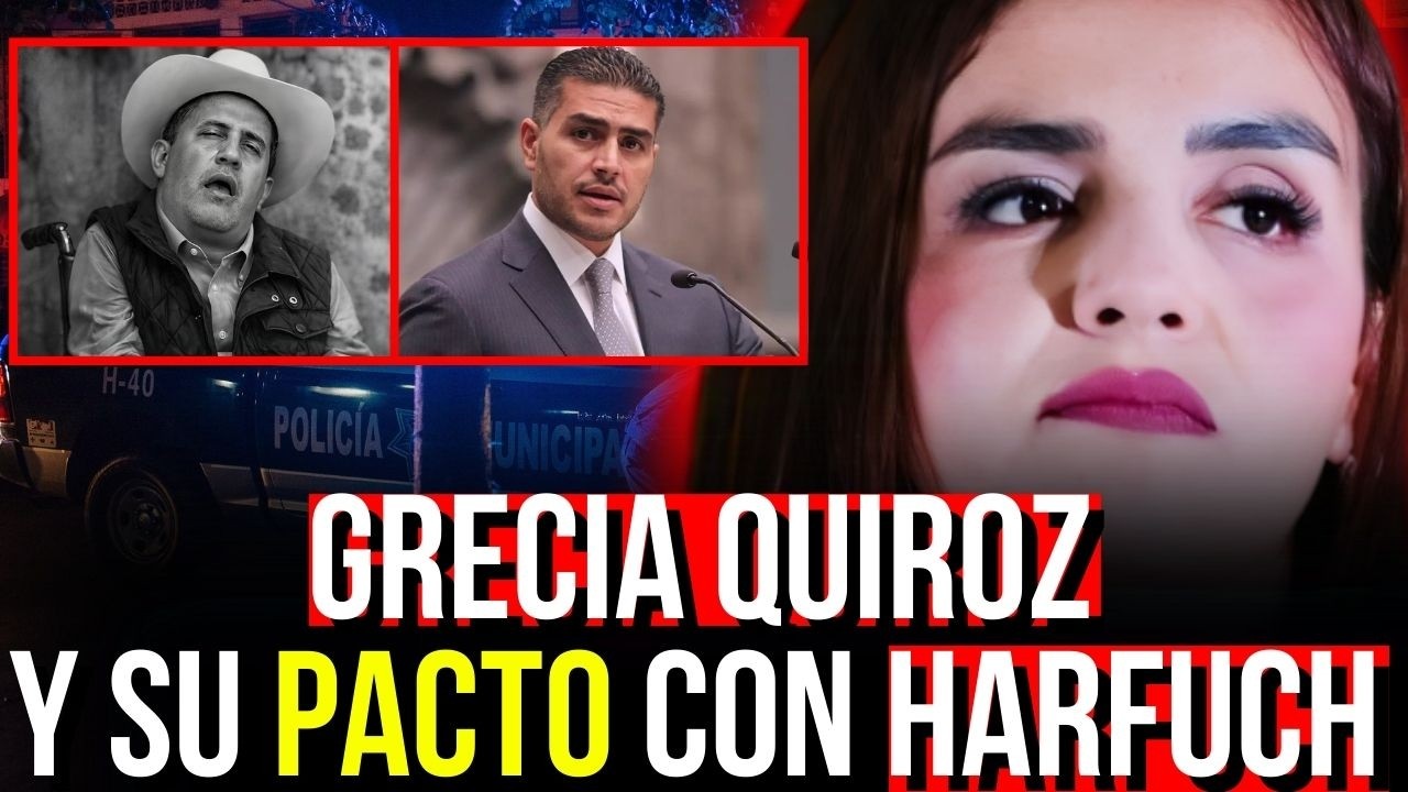 Grecia Quiroz y Harfuch: el Pacto para Terminar lo que Carlos Manzo comenzó.