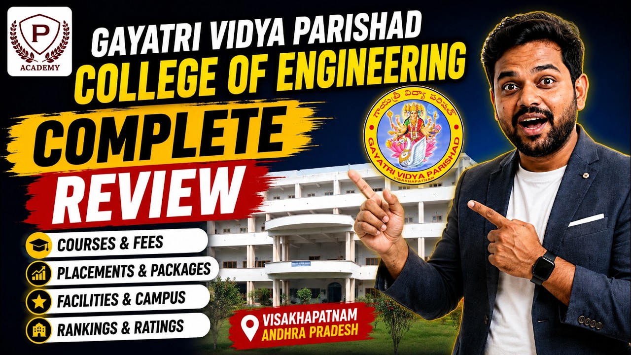 Gayatri Vidya Parishad College of Engineering GVPCE Complete Review | AP EAPCET | Purushotam Academy