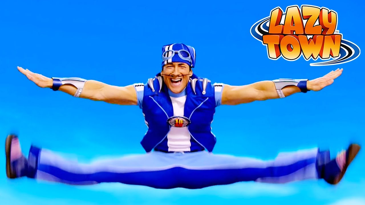 Sportacus' best acrobatics! | Lazy Town Compilation | Full Episodes
