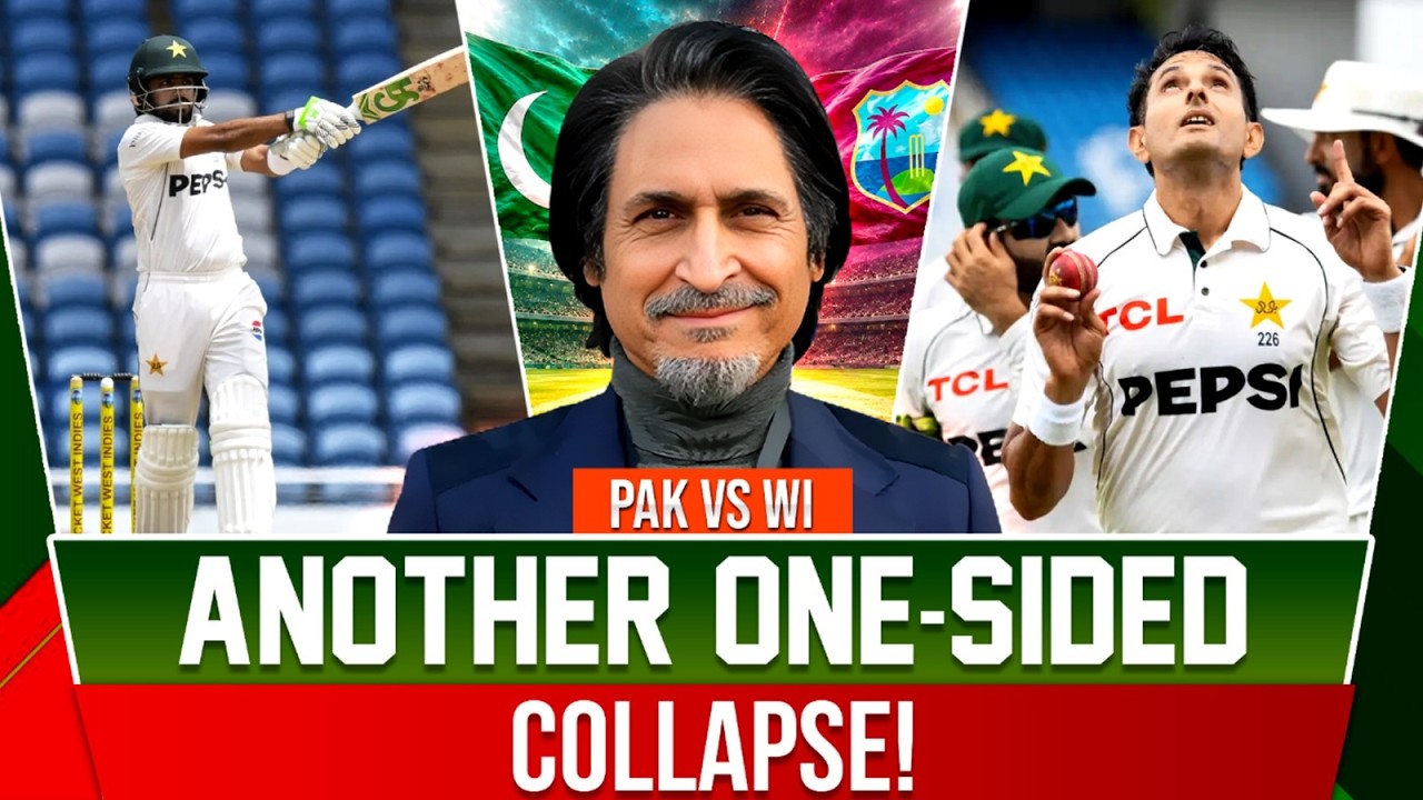 Another One-Sided Collapse! | PAK vs WI | Ramiz Speaks