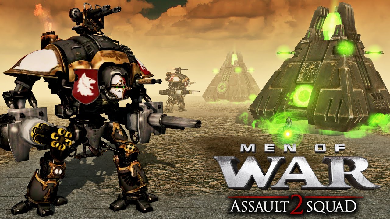 WARHAMMER 40K CINEMATIC BATTLE - Imperial Guard vs Necrons (4K)